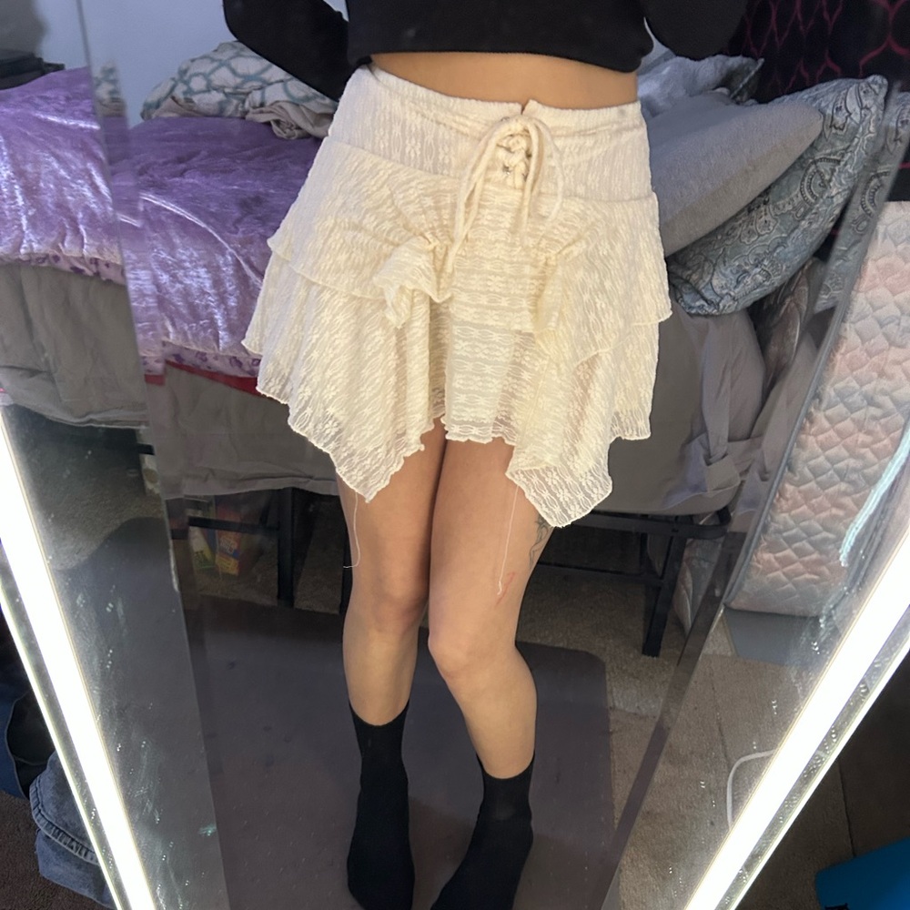 Elegant cream fairy skirt